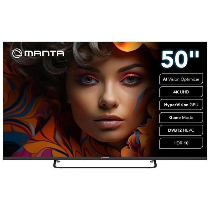 Manta televizors 50LUV125E, 50 collas, 3840