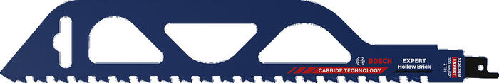 1 Zobenzāģa asmens S1243HM Hollow Brick, Zobenzāģiem EXPERT HOLLOW BRICK S1243HM ASMENS, 2608900417, BOSCH (2608900417)