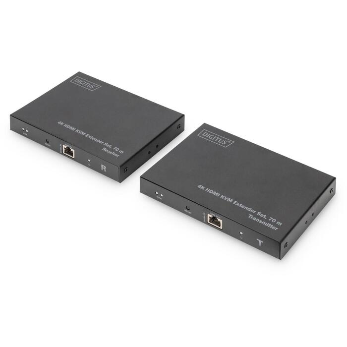 Digitus KVM komutators 4K HDMI pagarinātājs