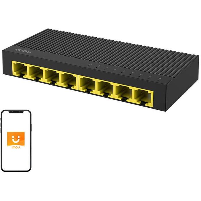 Imou slēdzis SG108C IMOU-SG108C, 8 RJ45