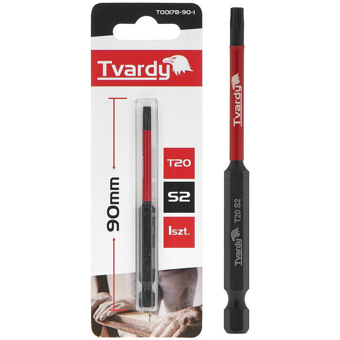GEKO Ietekmes skrūvgrieža uzgaļi T20 90mm