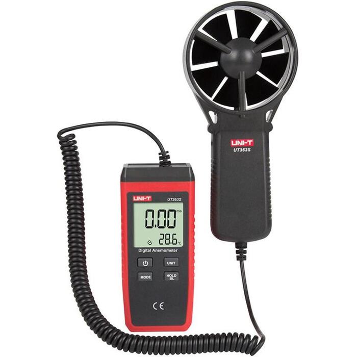 Uni-T anemometrs UT363S, 0.4-30 m/s