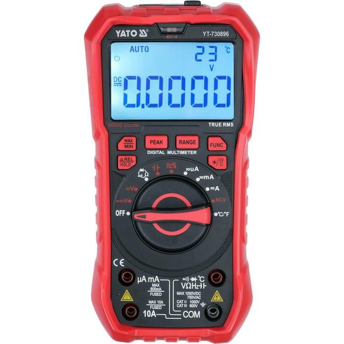 Yato Digitālais multimetrs YT-730896 True RMS