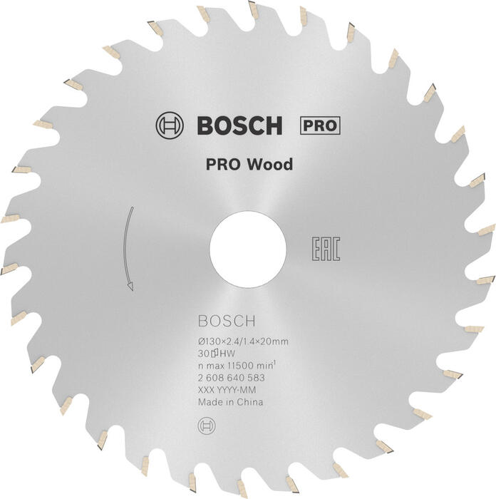 Ripzāģa disks 130x16mm Optiline Wood, Rokas