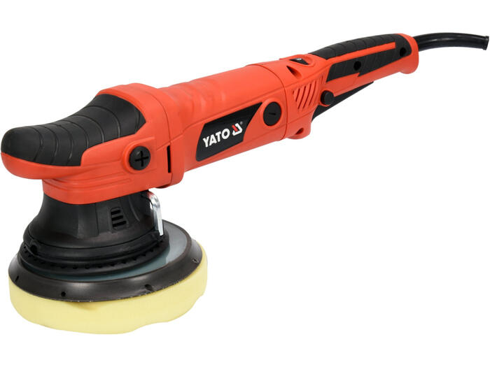 Yato YT-82200 ekscentriskais pulētājs, 720W, 150mm, 2100-5000 apgr./min, 5m, 2.2kg, M8, IP20, mīkstais starts (YT-82200)