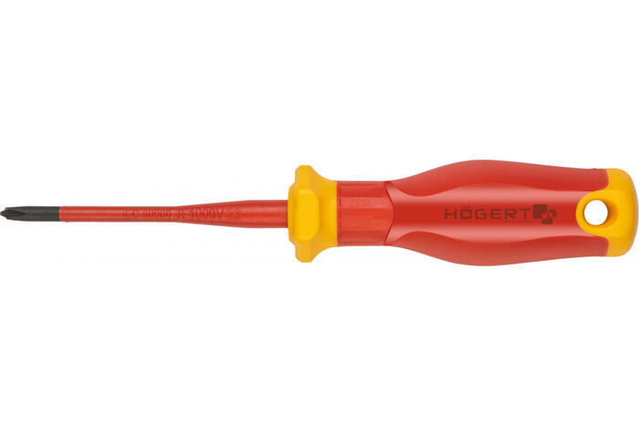 Hogert HT1S973-1 skrūvgriezis, PH1/SL, 80mm, 1000V