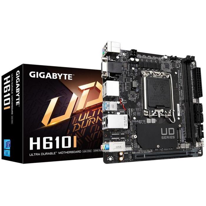 Gigabyte H610I mātesplate, H610I, 64GB, 5600MHz