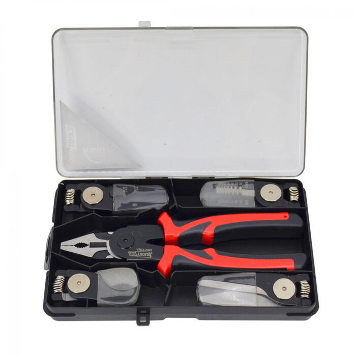 AWTOOLS 5-in-1 Multifunkcionālie Kniedētāji 200mm, maināmas