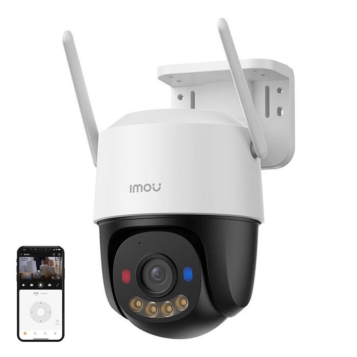 IMOU Cruiser SC 4G IPC-K7FP-5H0TE-EU уличная поворотная 4G/LTE Wi-Fi IP-камера 5 МП (2880×1620) пан/наклон 0-355°/0-90° Full-Color ночное видение до 30 м PIR-детекция людей активное предупреждение красно-синий сигнал двухсторонний аудио встроенная сирена 