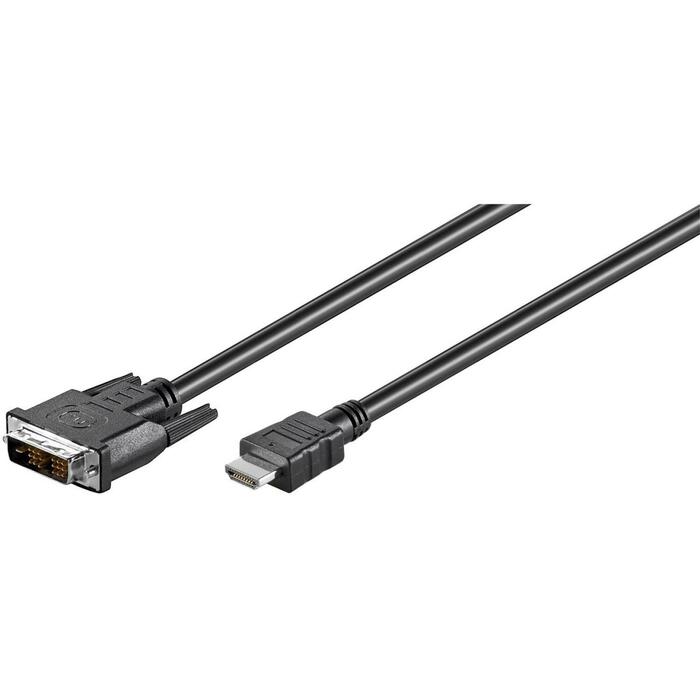 Goobay DVI-D/HDMI kabelis 50580, 2 m