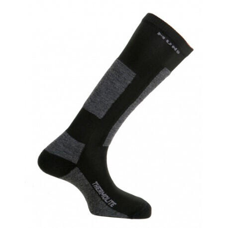 Zeķes Skiing Antibacterias, izmērs: XL, Black