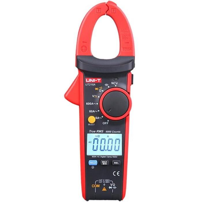 Uni-T UT216A Digitālais skavas multimetrs, 600A