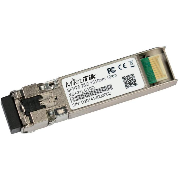 MikroTik SFP28 pārveidotājs XS+31LC10D, 25 Gbps