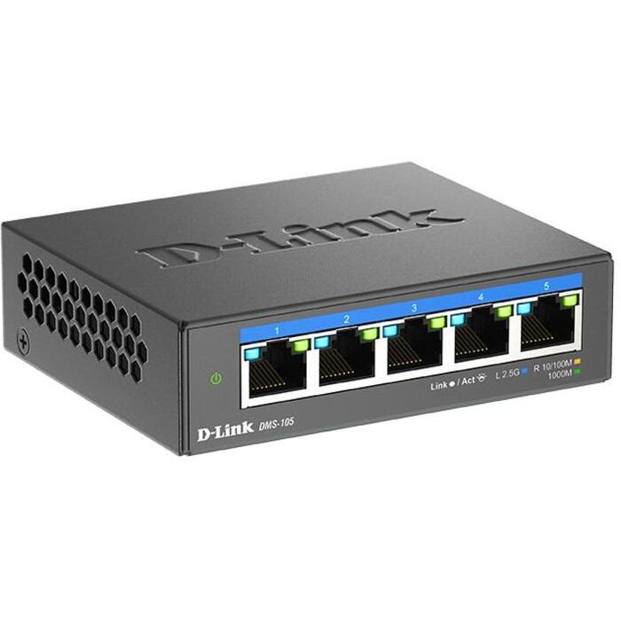D-Link DMS-105/E galda komutators, 5 porti