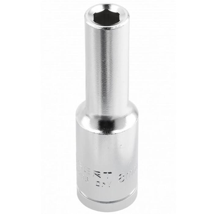 Hogert HT1A266 шестигранная головка, 1/2", 16мм, длинная, CrV (HT1A266)