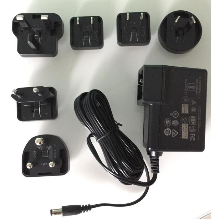 Evoko адаптер питания ENX1014, 5,2-2,4A, адаптер AC-DC, черный, совместим с Evoko Naso Room Manager (ENX1014)