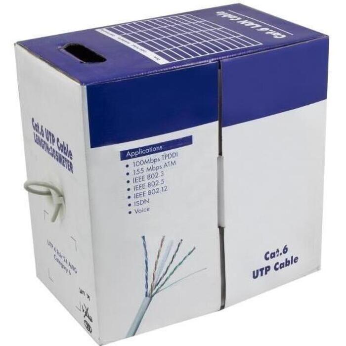 Sbox Tīkla kabelis UTP-CAT6-305, 305m, Cat