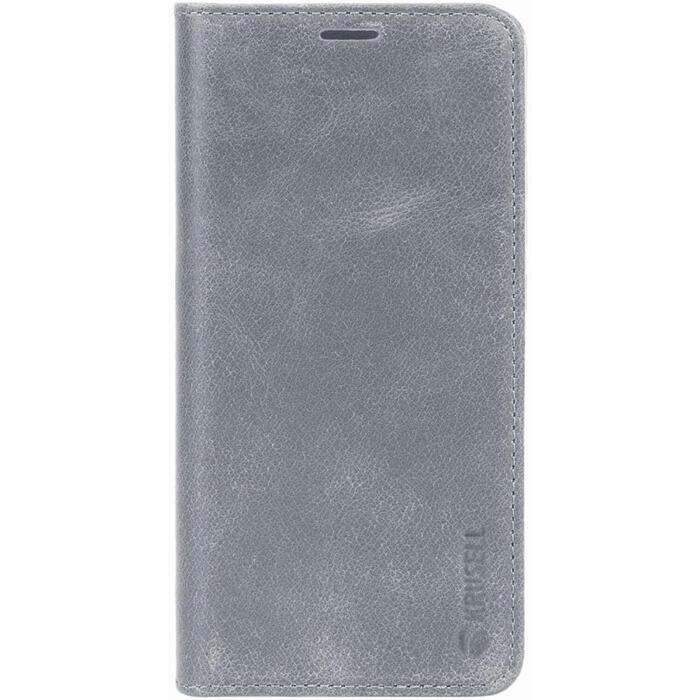Krusell Sunne 2 Card Foliowallet Sony Xperia L2 vintage grey, 61240, 14 см, 2 кармана для карт, натуральная кожа (61240)
