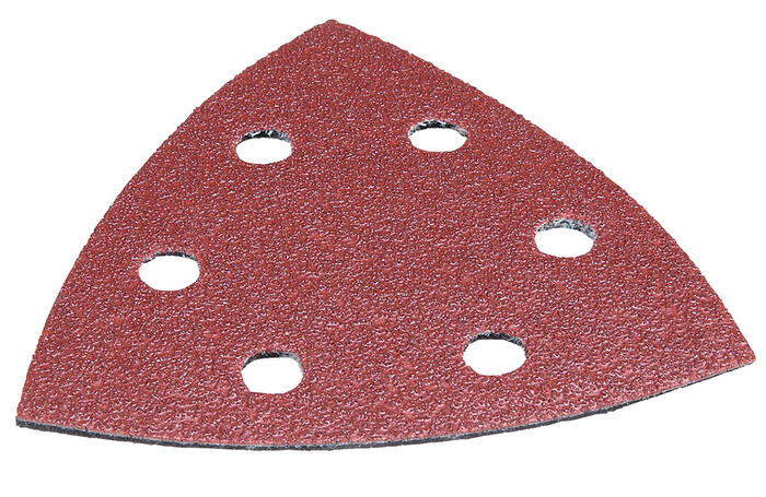 Trījstūra slīppapīrs K100, 10pcs red, B-22947