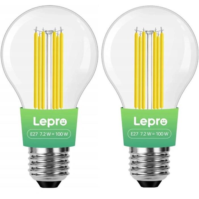 LEPRO 100094-WW-EU-2 LED spuldze E27, 7