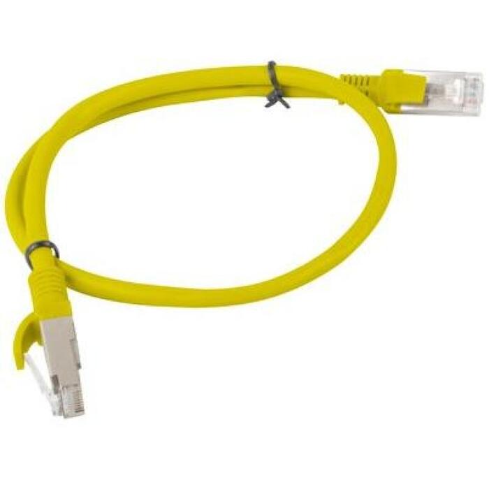 Lanberg PCU5-20CC-0150-Y, кабель Cat5e UTP, 1.5м, RJ-45, 26AWG, желтый, 10 шт. (PCU5-20CC-0150-Y)
