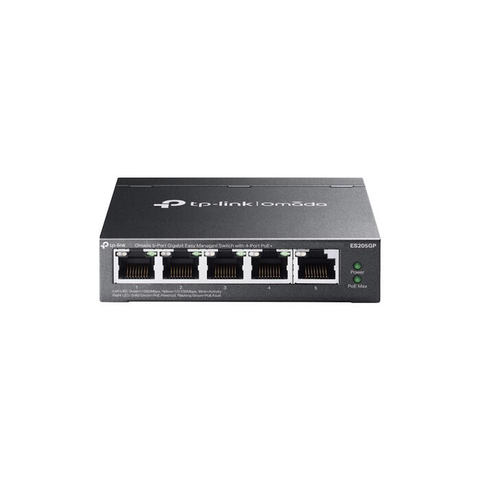 TP-LINK Omada ES205GP pārvaldāms komutators, 5x