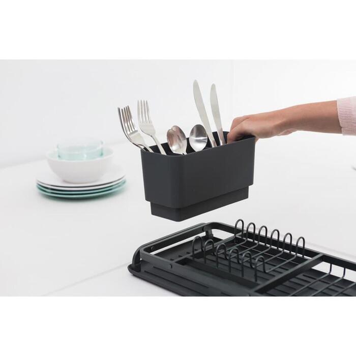 Brabantia 117268 kompakts trauku žāvētājs, tumši