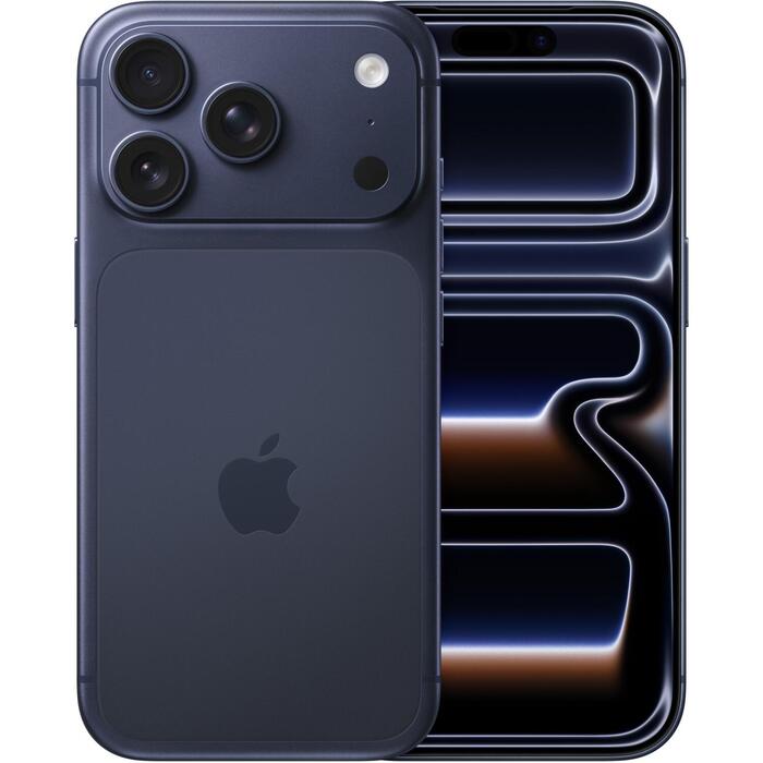 Apple Мобильный телефон 17 Pro MG8J4HX/A, 6.3", 2622 x 1206 пикселей, A19 Pro, 12 ГБ, 256 ГБ, Dual SIM, 5G, 48+48+48 МП, 18 МП (MG8J4HX/A)
