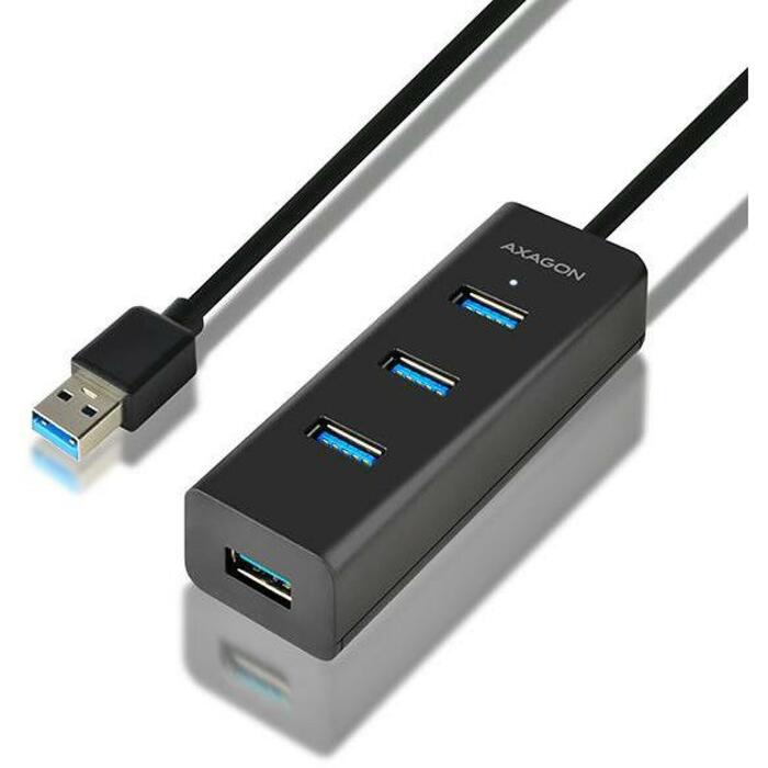 Axagon USB centrmezgls HUE-S2BL 4 USB