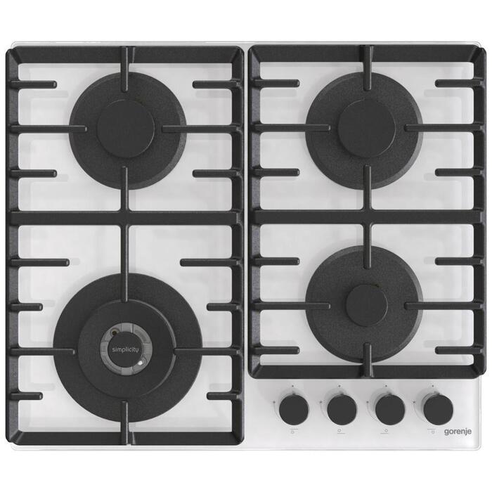 Gorenje GTW642SYW iebūvējamā gāzes plīts virsma