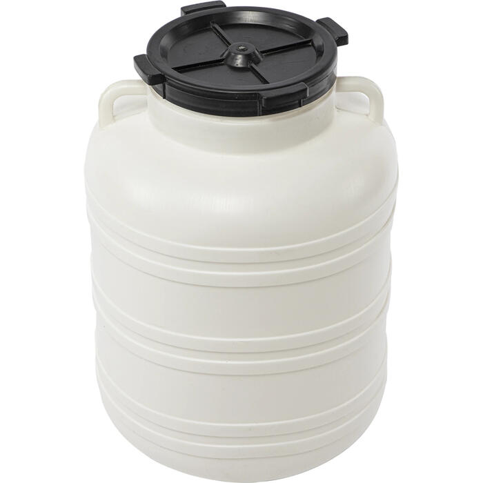 Browin бочка 360160, 60L, 40см, 40см, 55см, 1.72кг, 20см, белый цвет, ручки, HDPE пластик (360160)