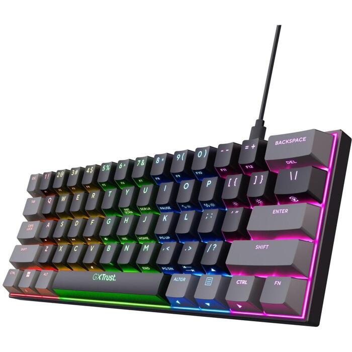 Trust Klaviatūra GXT 867 ACIRA 60%