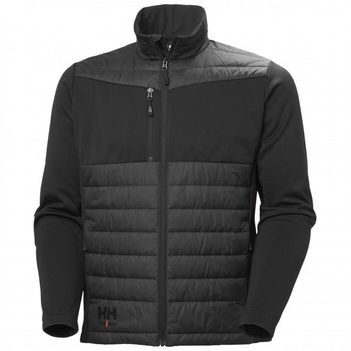Helly Hansen Весенне-осенняя куртка Oxford Hybrid 73370_990-S&HH, S, черная, PrimaLoft BLACK Eco, молния YKK (73370_990-S&HH)