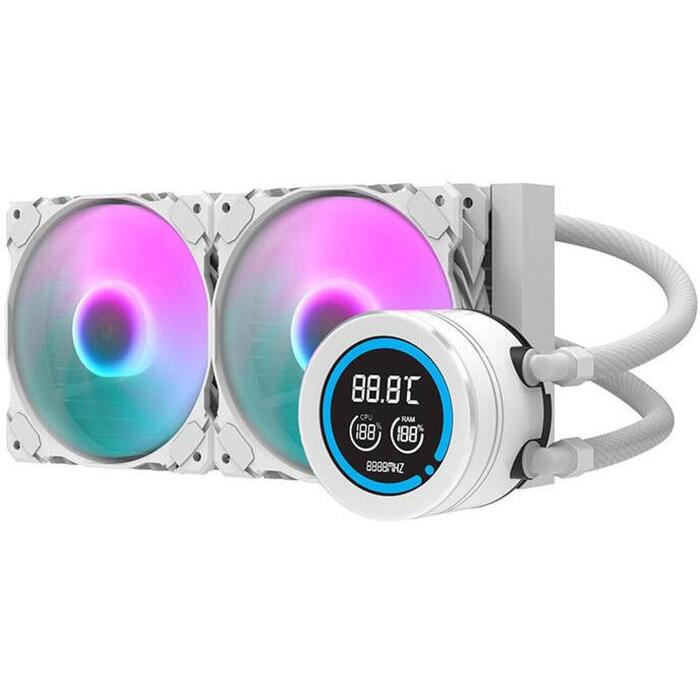Darkflash DN-D240 WHITE datora radiators, 240mm