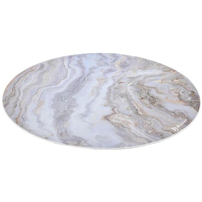 Arozzi Zona AZ-ZONA-PAD-WTM, apaļš grīdas paklājs, 121 cm, 3 mm, mikrošķiedra, neslīdošs (AZ-ZONA-PAD-WTM)