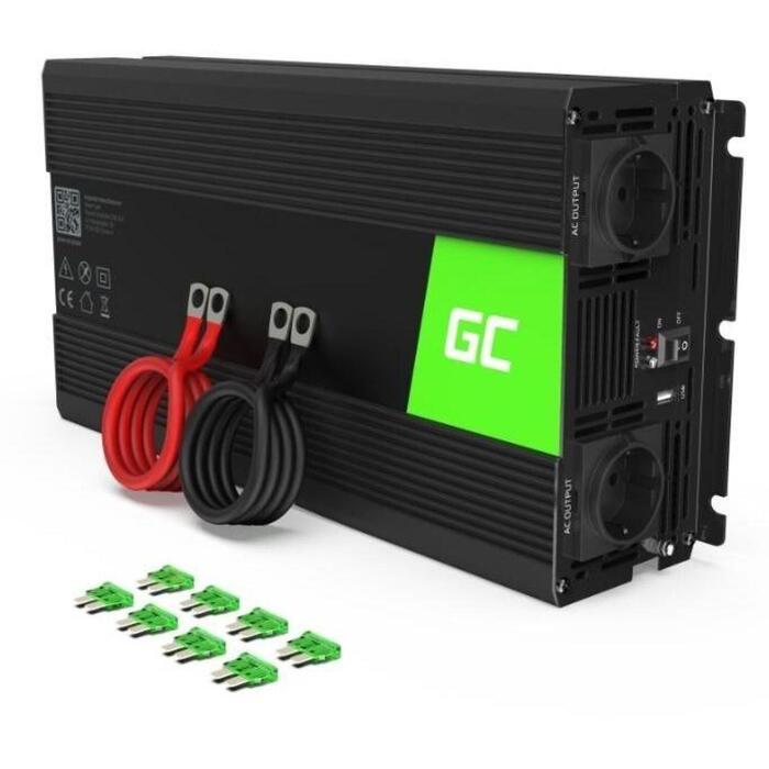 Green Cell Pārveidotājs INV22, 1500 W