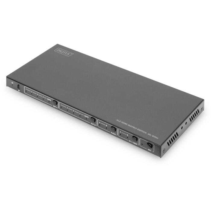 Digitus video/audio komutators DS-55509, 4x2, 18