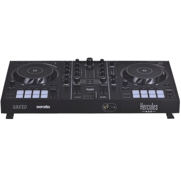 Hercules DJ контроллер DJControl Inpulse 500 4780909, 2 канала, 24 бита, USB подключение, встроенные динамики, выход для наушников (4780909)