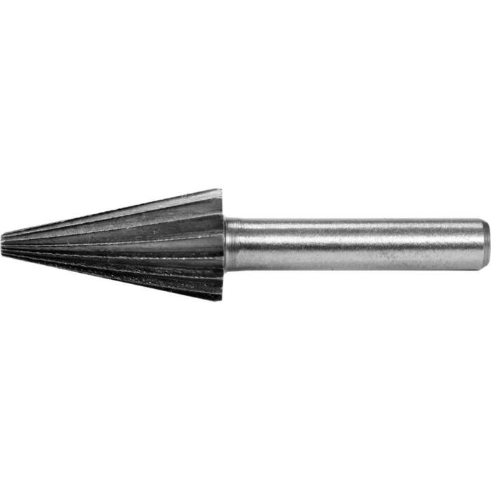 Yato konusveida rotācijas vīle ar smailu galviņu YT-61718, 13mm, 55mm, 25mm, 6mm, HSS 4241, 0-30000 min⁻¹, tērauds, alumīnijs (YT-61718)
