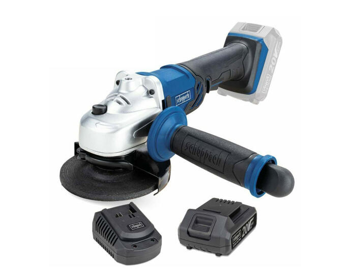 Аккумуляторная угловая шлифовальная машина, CAG115-20ProS, 5903815904 SCHEPPACH (5903815904)