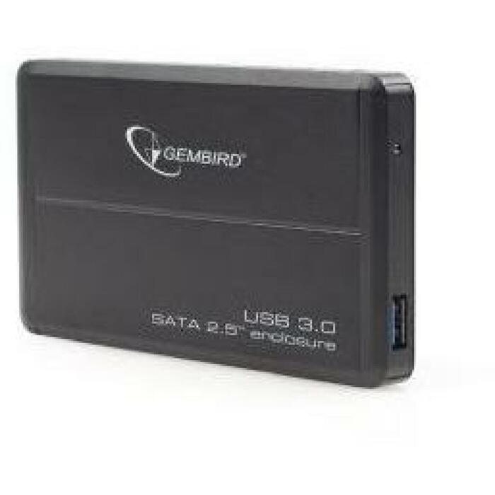 Gembird HDD Kaste EE2-U3S-2, melna, USB