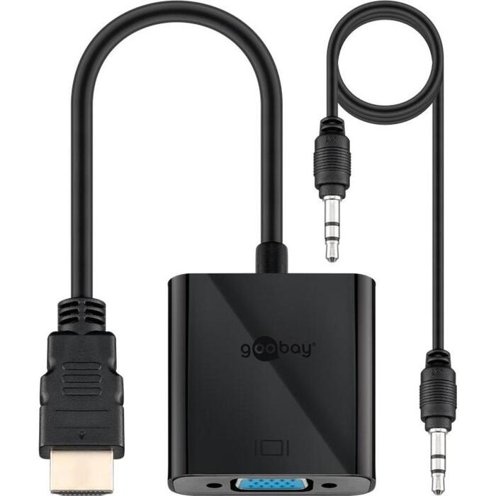 Goobay HDMI/VGA adapteris 68793, 1xHDMI 19pin