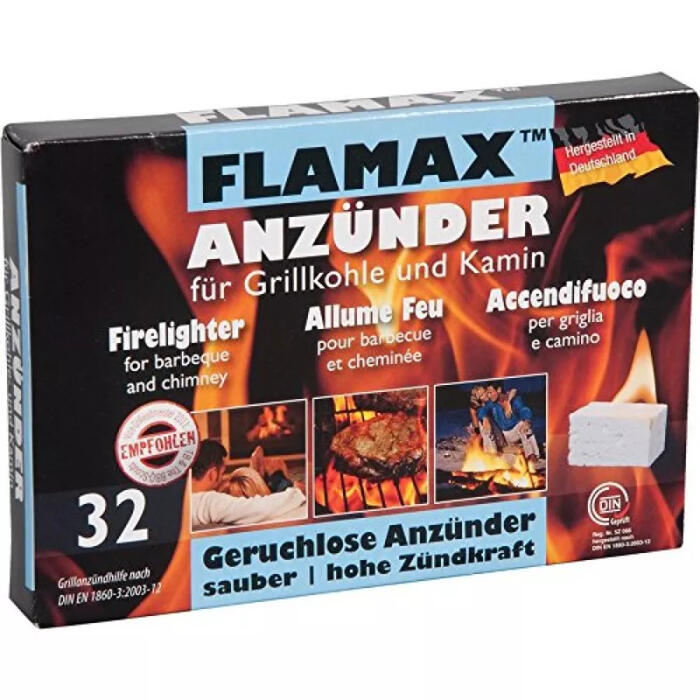 Flamax Parafīna aizdedzināšanas kubiņi 1318113, 32g