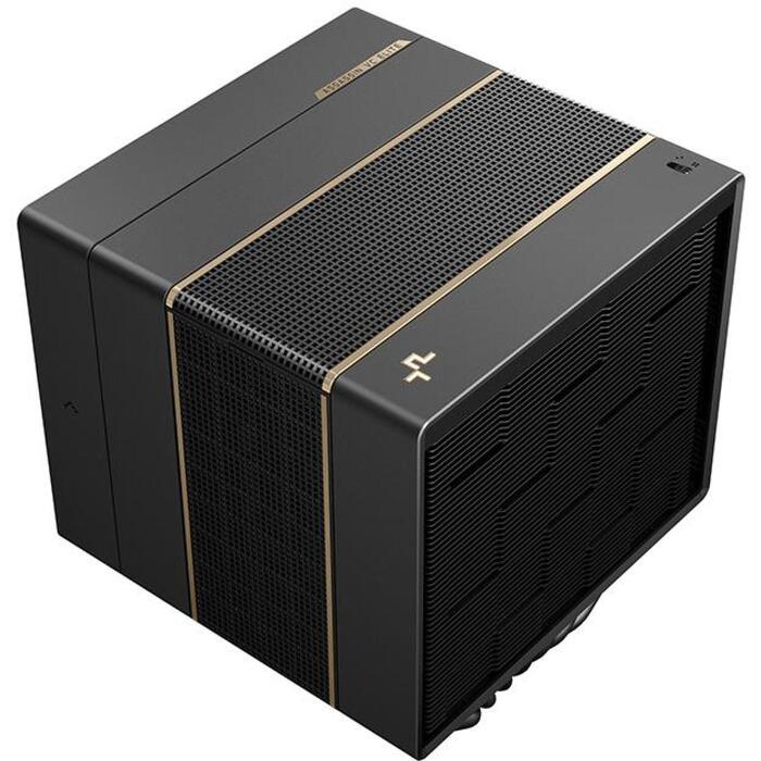 Deepcool procesora dzesētājs ASSASSIN VC ELITE R-ASN4-BKNVNN-GJD, 61.25/58.06 cfm, 2 ventilatori, PWM atbalsts, 7 siltuma caurules (R-ASN4-BKNVNN-GJD)