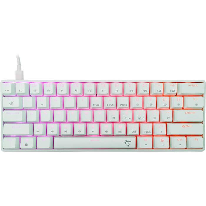 White Shark SHINOBI-2-W-US-RED.SW, mehāniskā tastatūra
