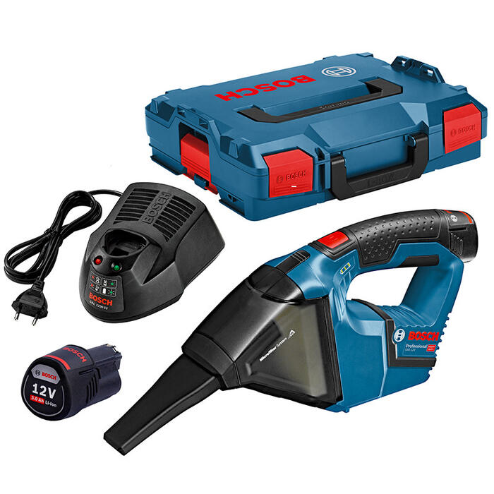 Putekļu sūcējs GAS 12V, 2x3.0Ah