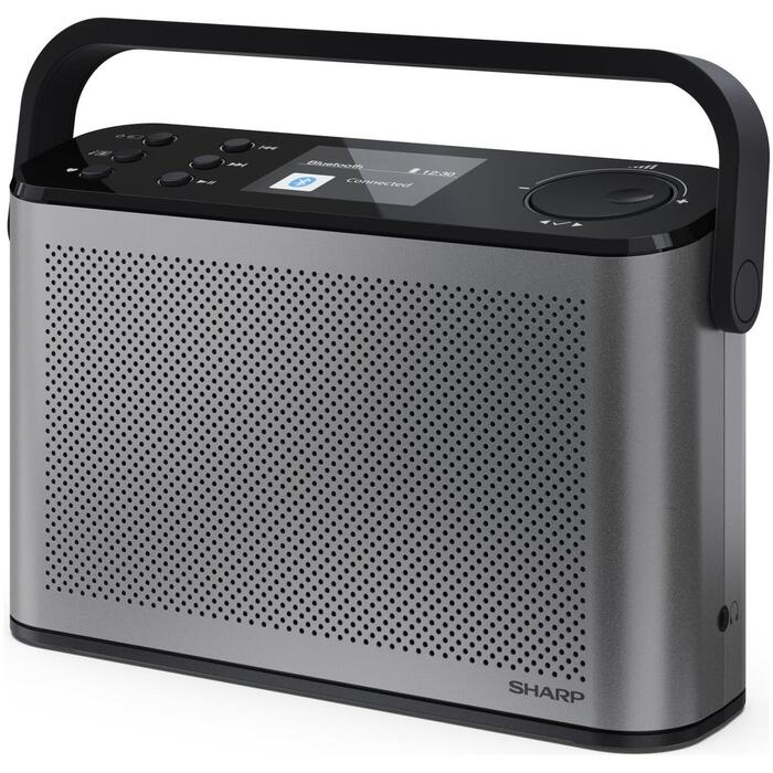 Sharp OSAKA portatīvais digitālais radio DR-P540(GY)