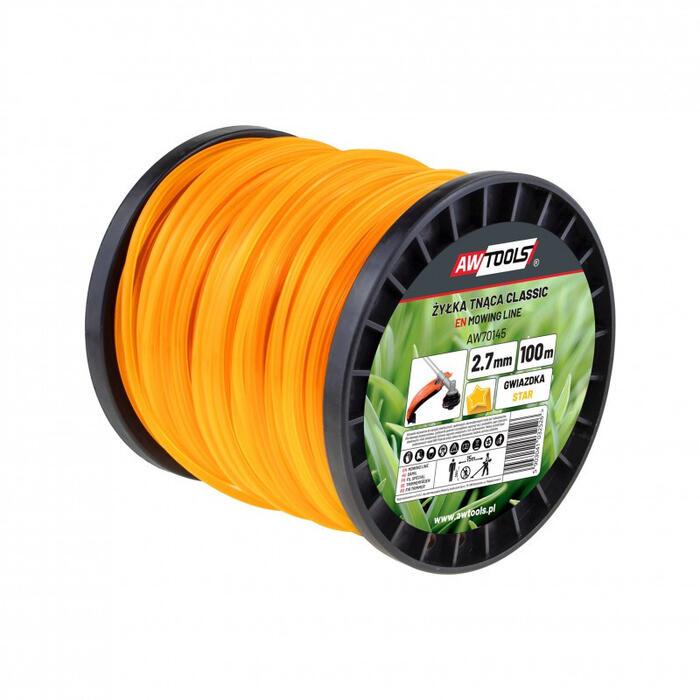 Zvaigžņu trimmera aukla CLASSIC 3.0mm