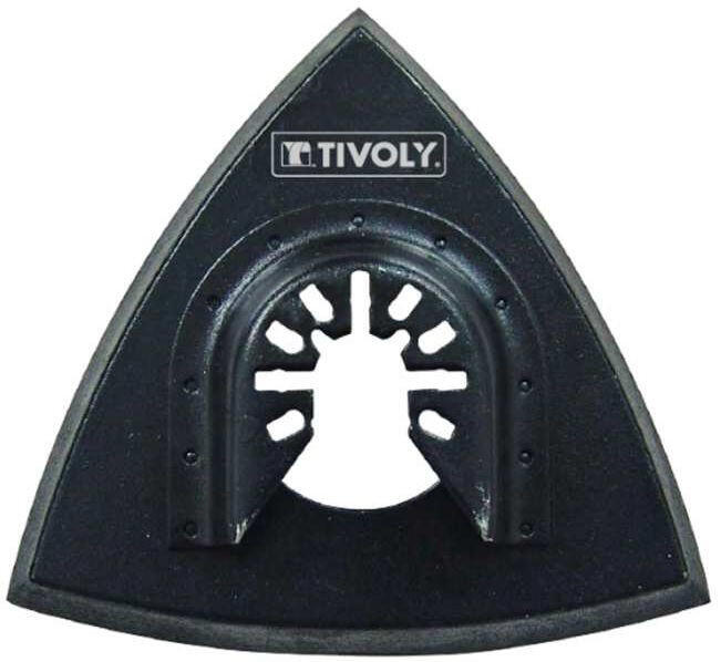 Daudzfunkcionāls trijstūra slīpēšanas paliktnis 93mm, kokam un krāsai; XT512620001 TIVOLY (XT512620001)