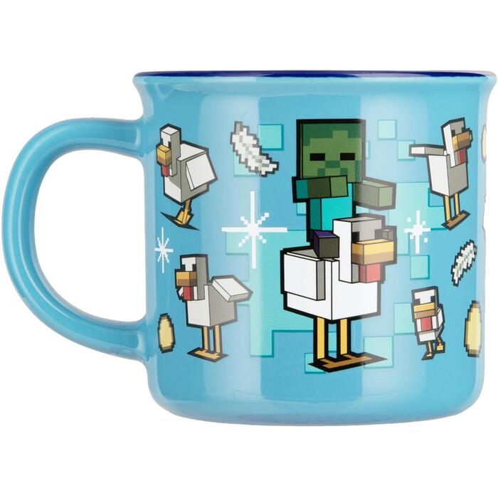 Paladone Minecraft Chicken Jockey termiskā krūze